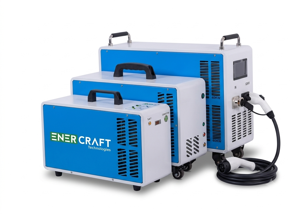 ENERCRAFT Mobile DC Charger – MC High Voltage Series