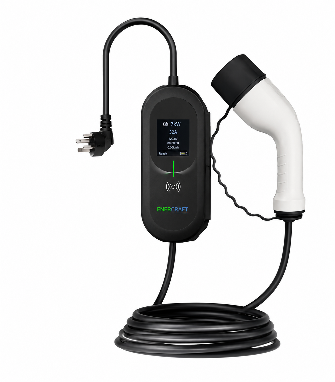 ENERCRAFT P03 Portable EV Charger (3.5kW – 7kW)